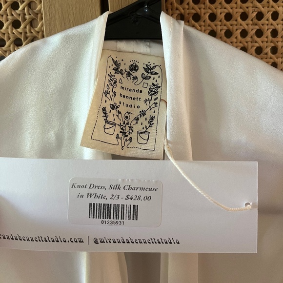 Miranda Bennett Studio Silk Knot Dress - Picture 5 of 5